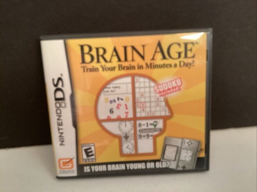 Brain Age Nintendo Ds Game - Picture 1 of 4