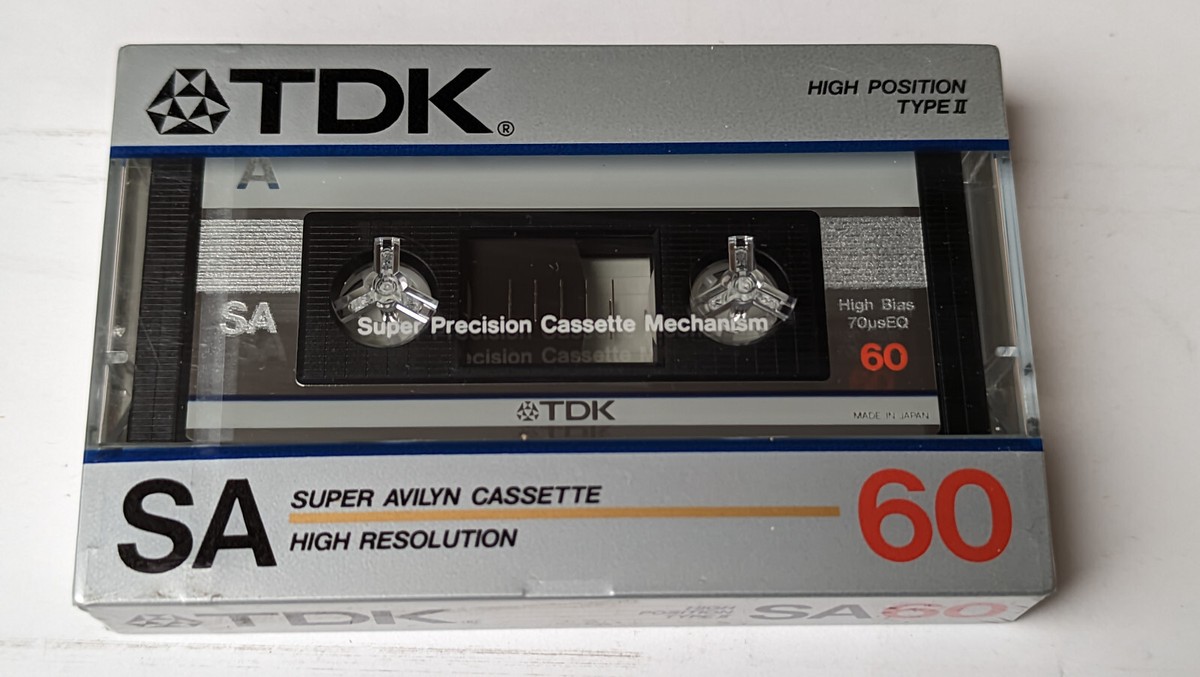 TDK SA 60 1985- Japan 1psc. NEW | eBay