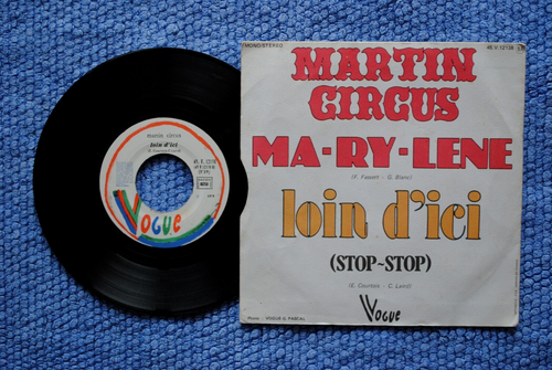 MARTIN CIRCUS / SP VOGUE 45. V. 12138 / 1975 (F) - Picture 2 of 2
