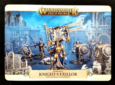  Knight-Vexillor Banner  Apotheosis Warhammer Sigmar Dominion Stormcast Eternals