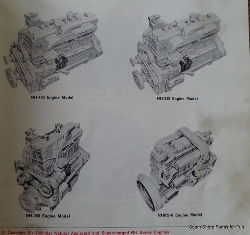 CUMMINS H and NH OPERATORS MANUAL 983620-C FREIGHTLINER OTHERS 1967 - Imagen 4 de 8
