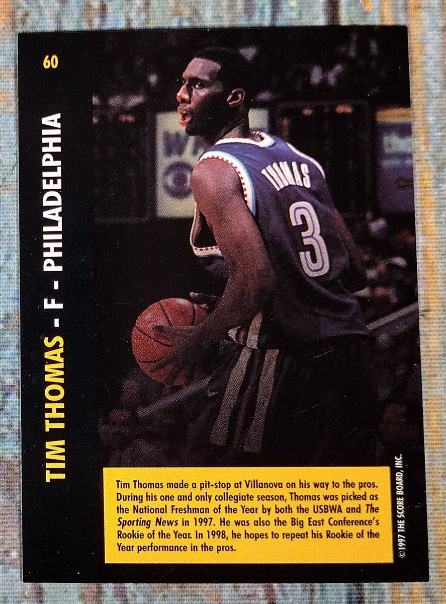 Tim Thomas 1997 Score Board 1997 Basketball Rookies '97-98 Roy