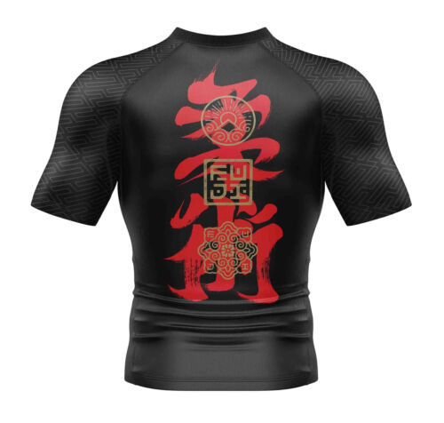 Fuji Ronin Flex Lite MMA BJJ Jiu Jitsu ShortSleeve Short Sleeve SS Rashguard - Picture 3 of 5