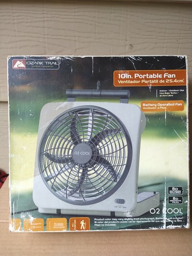 Ozark Trail 10in Portable Fan O2 Cool 