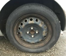 TOYOTA YARIS - 2006 2007 2008 2009 2010 2011 - STEEL WHEEL & TYRE 185/60/R15