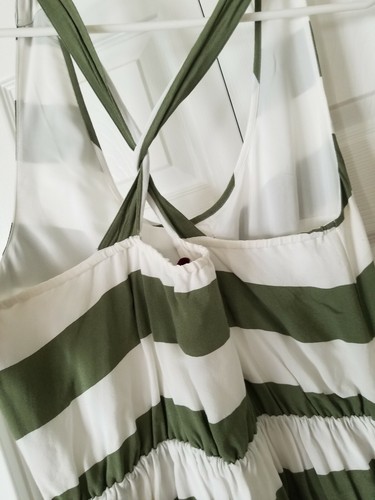 Women's BANANA REPUBLIC HERITAGE Collection Elastic Waist Sleevless Dress Sz 12 - Picture 3 of 5