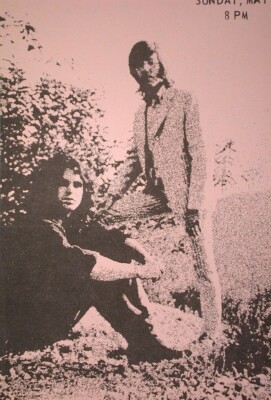もりもりページ 1970 Jim Morrison The Doors Live Concert Original Handbill Flyer