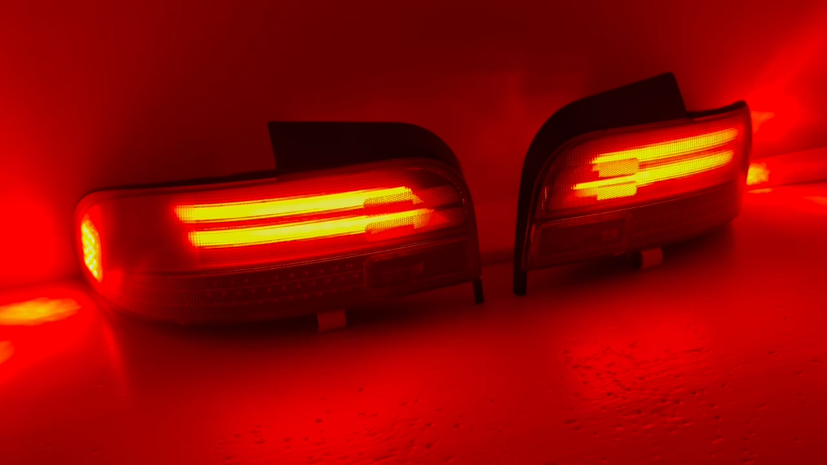 JDM Subaru Impreza GC8 Sedan Coupe Full LED Tail Light Sequential