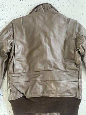us navy G-1 flight jacket タロンジッパー サイズ36 s-l1200.jpg