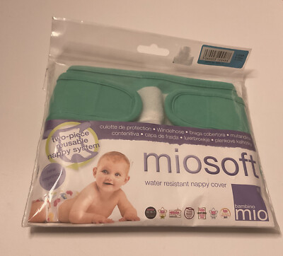BN New Bambino Mio Miosoft reusable Diaper White size Large