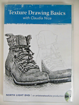 DVD ''Texture Drawing Basics'' With Claudia Nice Drawing Basics Series