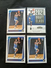 2021-22 Panini Contenders Jonathan Kuminga Rookie Draft Class Rated Rookie 4x RC
