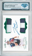 2020 Flawless Collegiate JARRETT STIDHAM #14 Patch Auto 1/5 💎 DSG 10 Gem Mint