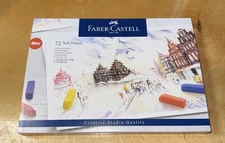 Faber-Castell Goldfaber Studio 72 Soft Pastels Assorted Colours - NEW