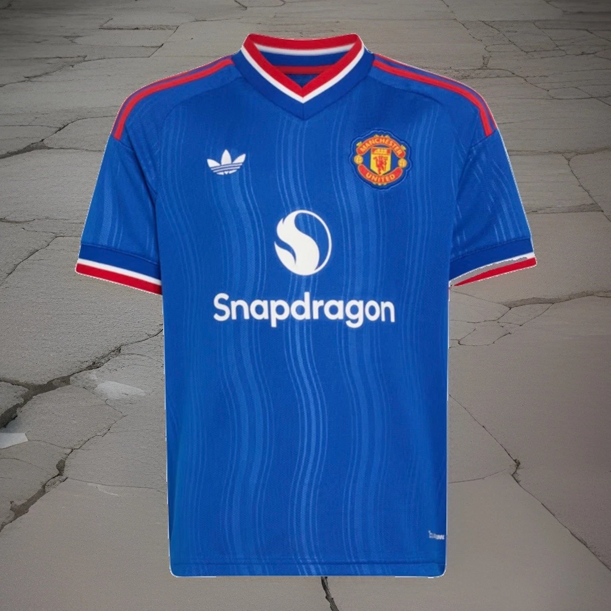 adidas Blue Manchester United International Club Soccer Fan