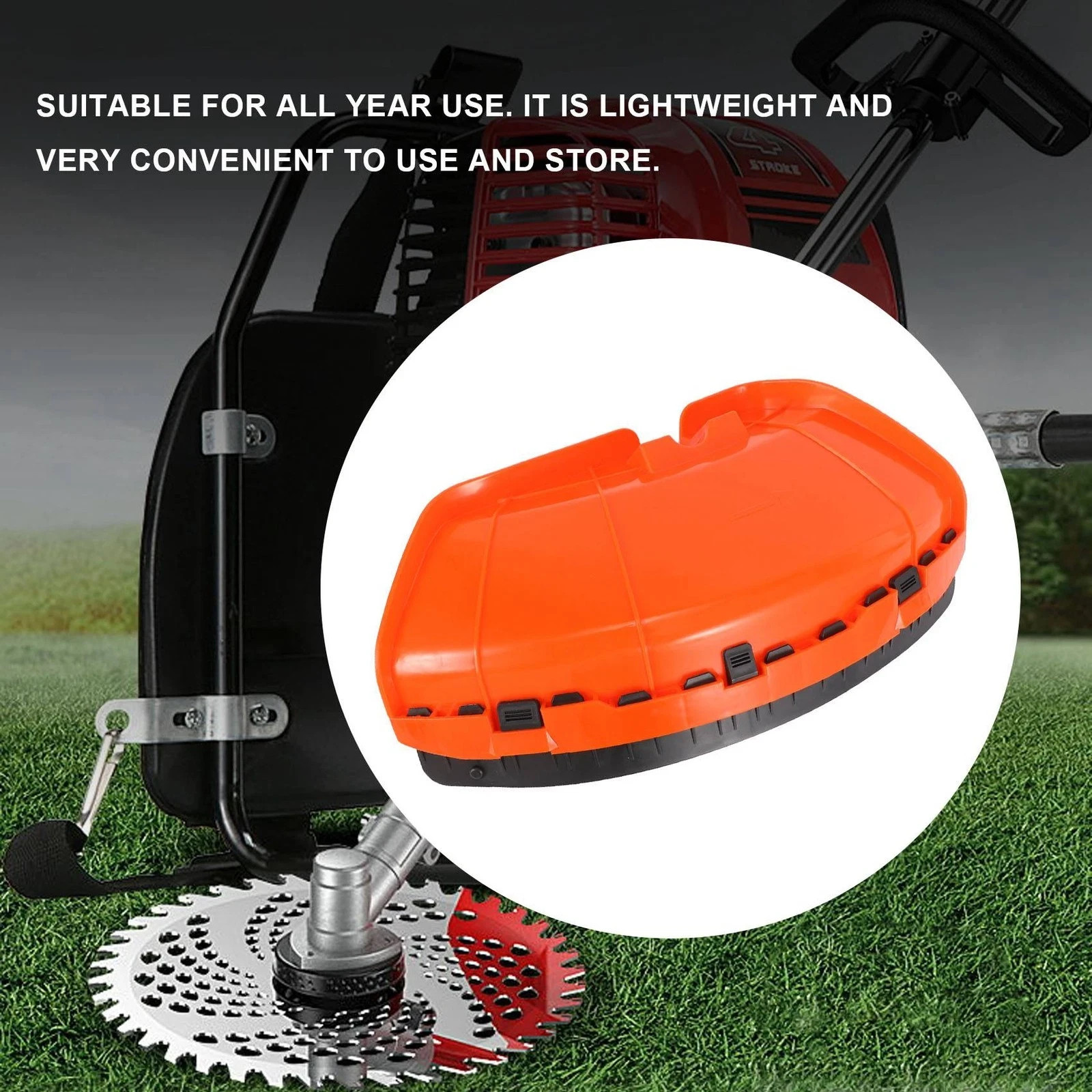 Universal Brush Cutter Shield String Guard Grass Trimmer 26mm or 28mm Free Ship