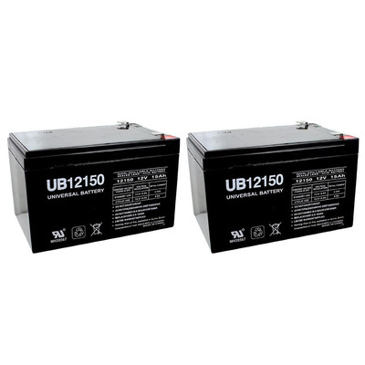 UPG 2 Pack - 12V 15AH F2 Replacement Battery for Drive Phantom