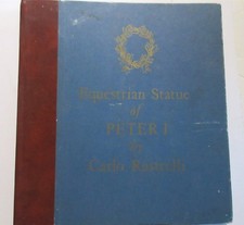Vsevolod Petrov Equestrian Statue of Peter I by Carlo Rastrelli HC English 