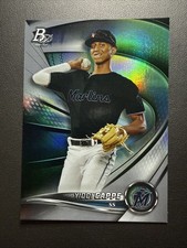 2022 Bowman Platinum TOP1 Yiddi Cappe Marlins Baseball Card