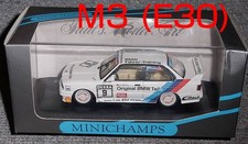 1/43 2011 Bigazzi M3 E30 BMW No. 9 Winkelhoch DTM 1990