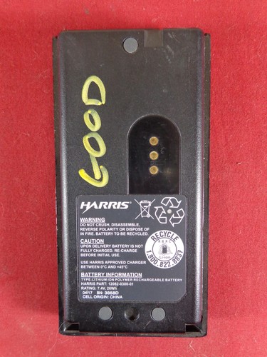 OEM Harris Unity XG-100p Radio VHF/UHF/7/8 LITHIUM Ion Battery  12082-0300-01