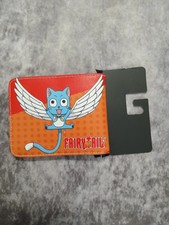 FAIRY TAIL Anime Bifold Wallet NEW Happy Natsu Lucy Erza Gray Collectible