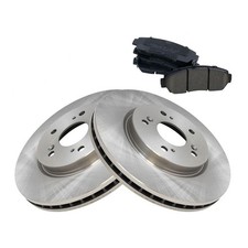Front Ceramic Brake Pad Rotor Kit 11.65in Honda Accord Crosstour CRV 45251SWAA00