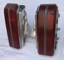 81-83 Oldsmobile Cutlass G Body Brake Tail Light Lamp Lens Assemblies Used Oem 81-83 Oldsmobile Cutlass G Body Brake Tail Light Lamp Lens Assemblies Used Oem