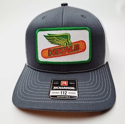 Dekalb Flying Corn Patch Richardson 112 Trucker Cap Hat Mesh Snapback Multicolor