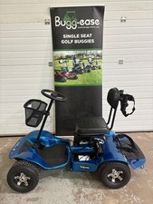 Bugg-Ease Single Seat Golf Buggy with Steering Wheel & Lightweight Seat USED