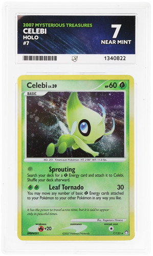 Celebi graded ACE 7 for sale on eBay