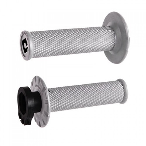 Odi V2 No-Waffle MX Lock-On Grips Grey - Soft Compound 1928970036 - Picture 1 of 3