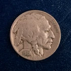1938-D Buffalo Nickel, VG Condition, Partial Horn, Better Date Last Year D322