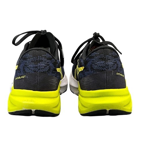 Asics DynaBlast 3 Black Lime Zest Running Athletic Sneaker Shoe Men 11 - Picture 7 of 10
