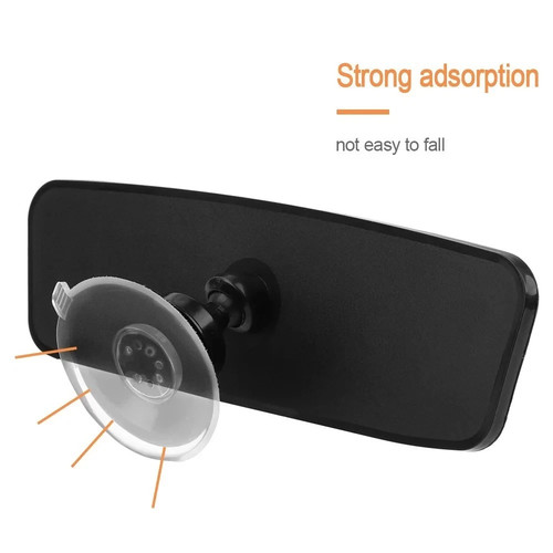Car Rear View Mirror,Car Interior Suction Cup Rearview Mirror for Driving Test - Picture 7 of 7