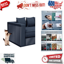 Cat Scratch Furniture Protector 12-Pack Clear Self-Adhesive Sofa Couch Guards