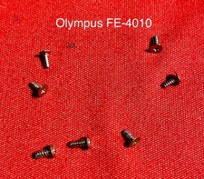 Body Screws 7pcs For Olympus FE-4010 12MP Camera - Replacement Parts
