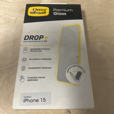 OtterBox Premium Glass Screen Protector for iPhone 15 (6.1'') NEW