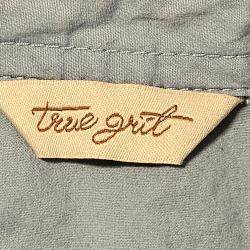 True Grit Damen Langarm Hemd mit Knopfleiste Large Pearl Snap Western Grün - Bild 5 von 12