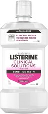 Listerine Clinical Solutions Sensitive Teeth Mouthwash Fresh Mint 16.9 fl oz
