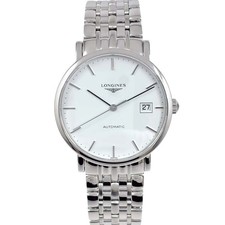 Longines Elegant Collection L4.810.4 36mm SS White Dial Automatic Date KN621
