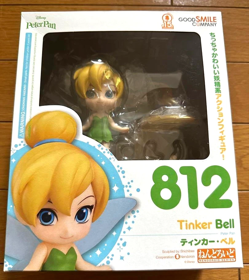 Figura Good Smile Company Nendoroid 812 Disney's Peter Pan Tinker Bell Nuevo ...