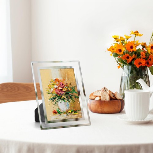 5x7 Picture Frames Modern 5 by 7 Inch Glass Picture Frame Friends Gifts for 5... - Picture 6 of 7