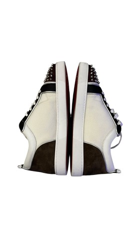 Christian Louboutin Louis Junior Picos Orlato Flat Beau Vel Talla 45 Multicolor - Imagen 7 de 17