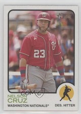 2022 Topps Heritage High Number Image Variation SP Nelson Cruz #719 1e92