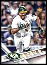 Adam Rosales 2017 Topps #377 Athletics MLB READ FREE SHIPPING AutographDen