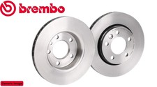 BREMBO 09.9145.11 2x Brake Discs Front Internally Vented For Audi A3 1.6 E-Power