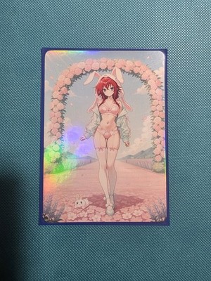 Beautiful Waifu Card -Rias-Goddess ACG Custom DIY Fan Art Card 