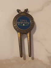 Vintage Golf Design USA LPGA  International Golf Course Divot Tool Ball Marker