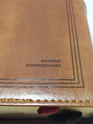 KJV Large Print Reference Bible, Brown Leathersoft, Red Letter, Comfort Print - Picture 12 of 22